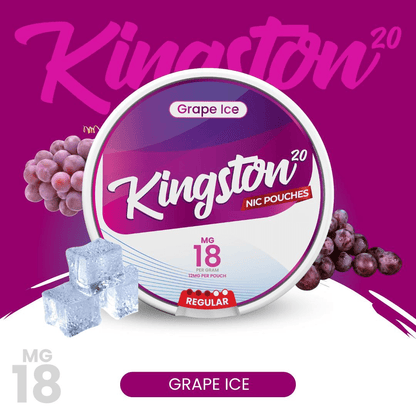 Kingston Grape Ice 18mg/g