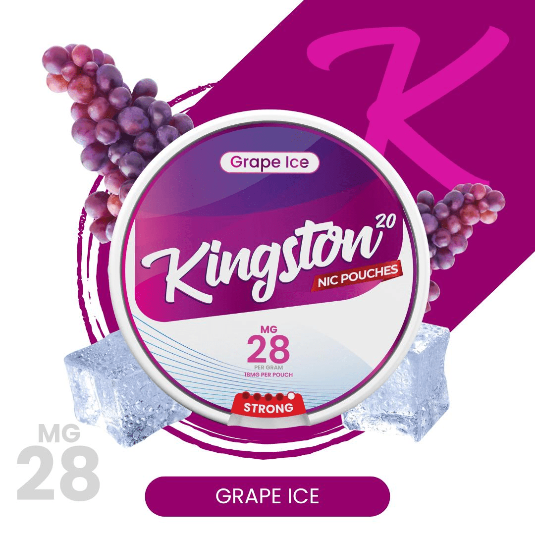 Kingston Grape Ice 28mg/g