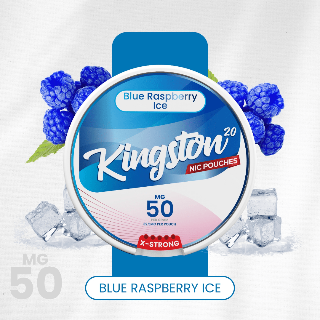 Kingston Blue Raspberry Ice X-Strong 50mg/g