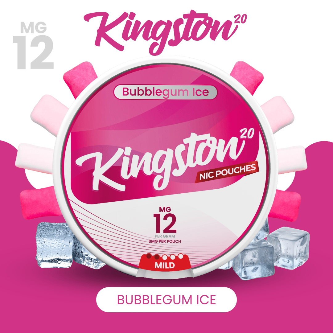 Kingston Bubblegum Ice 12mg/g