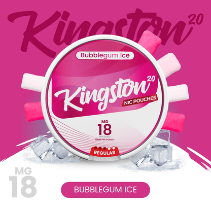 Kingston Bubblegum Ice 18mg/g