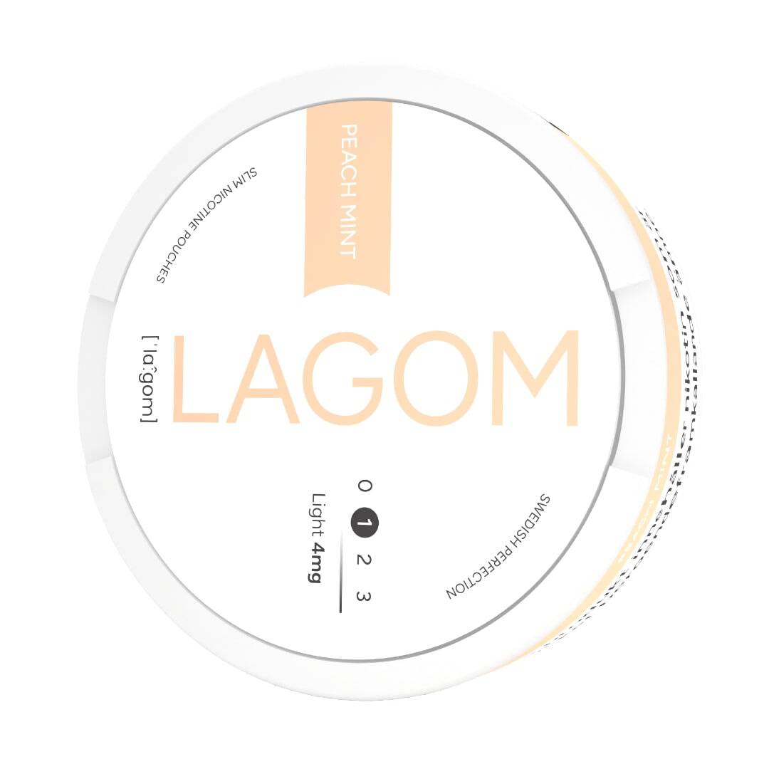 Lagom Peach Mint Strong 8mg