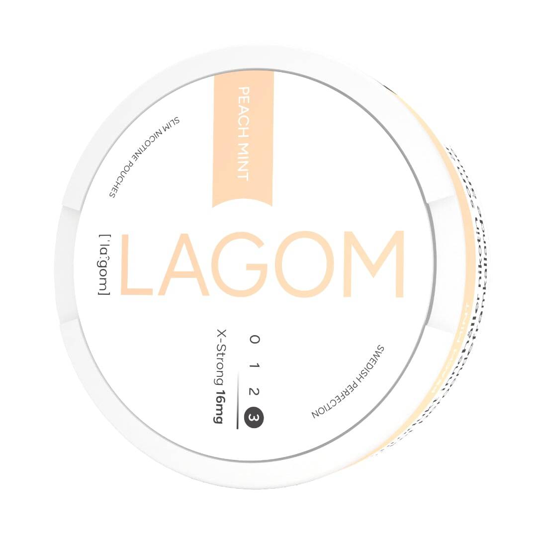 Lagom Peach Mint X-Strong 16mg