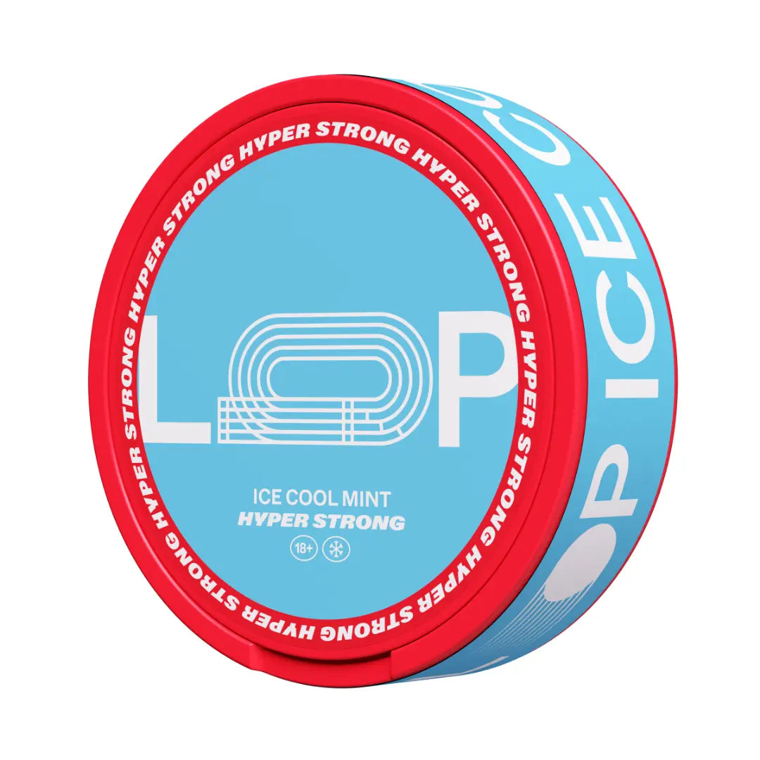 Loop Ice Cool Mint Hyper Strong - Pouchdaddy