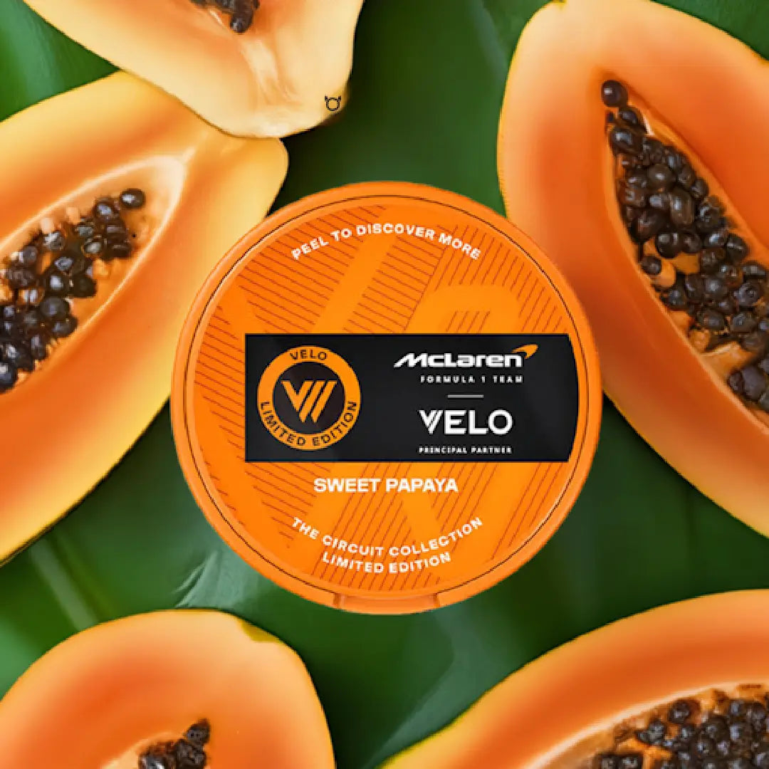 VELO McLaren Sweet Papaya Limited Edition - Pouchdaddy